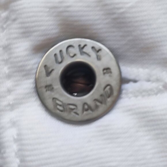 Lucky Brand jeans Lolita Skinny white women's size 12/31 - Picture 8 of 11